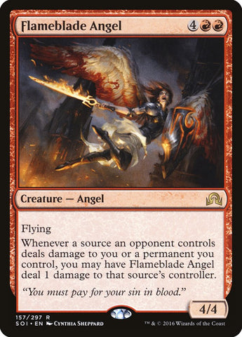 Ángel Flameblade [Sombras sobre Innistrad] 