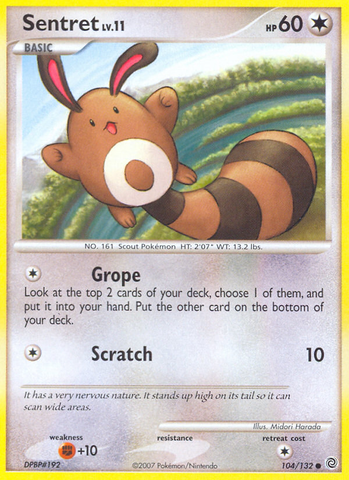 Sentret (104/132) [Diamante y Perla: Maravillas secretas] 