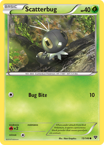 Scatterbug (15/146) [XY: Conjunto básico] 