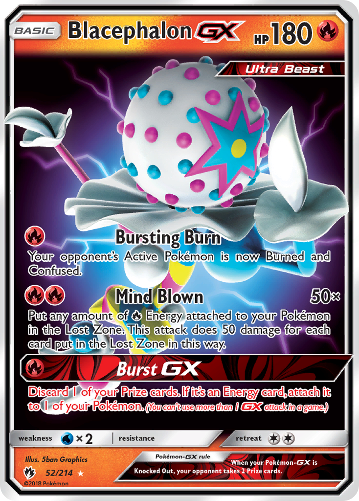 Blacephalon GX (52/214) [Sol y Luna: Trueno perdido] 