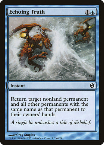 Haciendo eco de la verdad [Duel Decks: Elspeth vs. Tezzeret] 