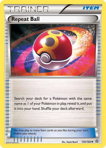 Repetir bola (136/160) [XY: Primal Clash] 