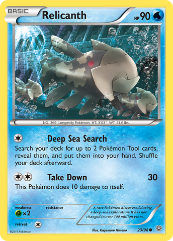 Relicanto (23/98) [XY: Orígenes antiguos] 