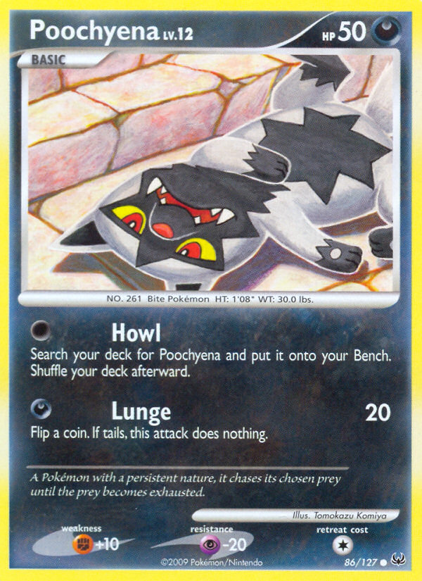 poochyena from platinum