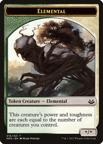 Ficha elemental [Fichas de Modern Masters 2017] 