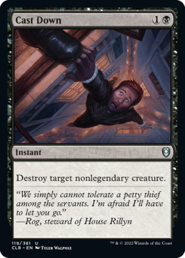 Derribado [Commander Legends: Batalla por Baldur's Gate] 