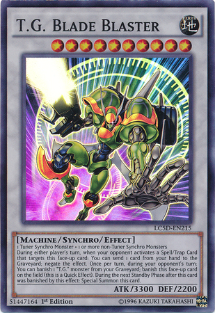 TG Blade Blaster [LC5D-EN215] Súper raro 
