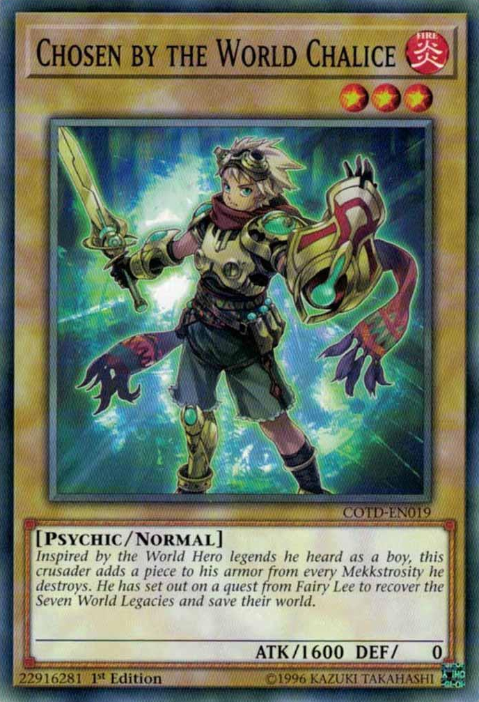 Elegido por el Cáliz Mundial [COTD-EN019] Común 