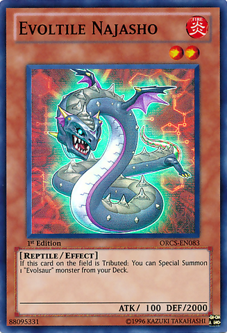 Najasho evolutivo [ORCS-EN083] Súper raro 