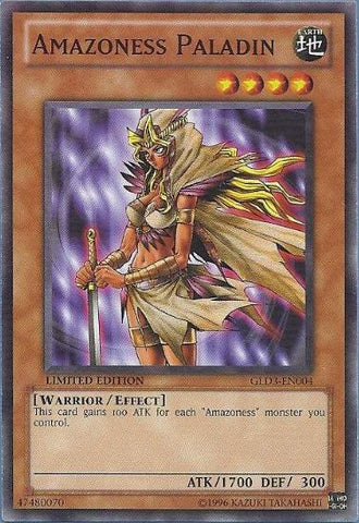 Paladín Amazoness [GLD3-EN004] Común 