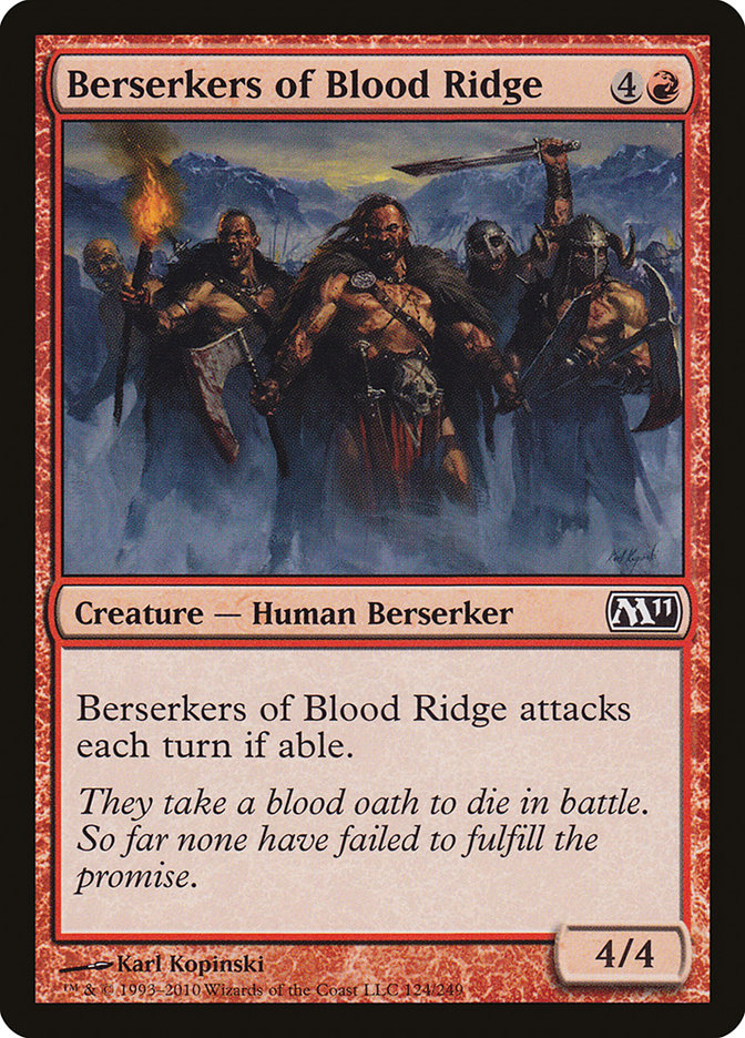 Berserkers de Blood Ridge [Magia 2011] 