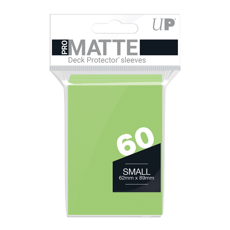 Ultra PRO: Fundas pequeñas de 60 ct - PRO-Matte (verde lima) 