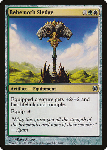 Behemoth Sledge [Mazos de duelo: Ajani contra Nicol Bolas] 