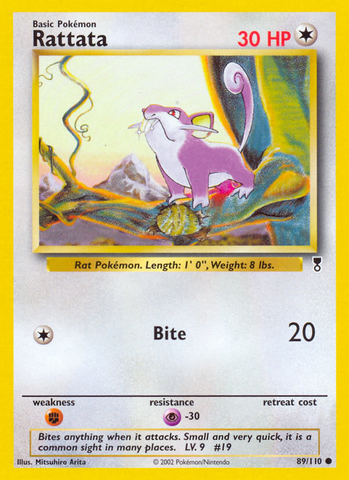 Rattata (89/110) [Colección legendaria] 