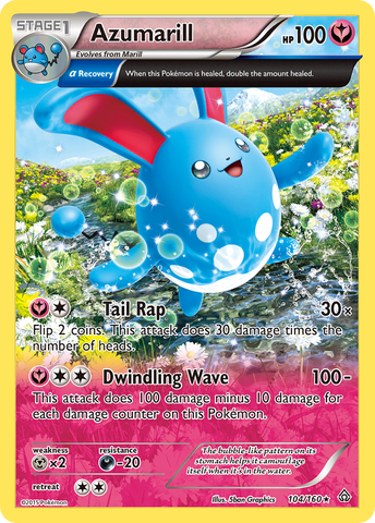 Azumarill (104/160) [XY: Choque primigenio] 