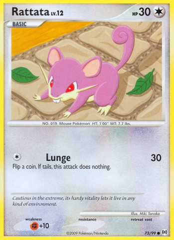 Rattata (73/99) [Platino: Arceus] 