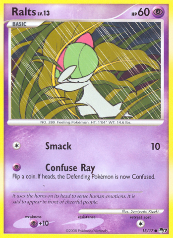 Ralts (15/17) [Serie POP 7] 