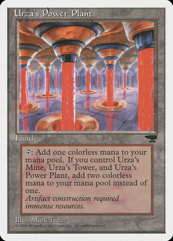 Central eléctrica de Urza (Columnas rojas) [Crónicas] 