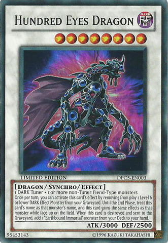 Dragón de los Cien Ojos [DPC5-EN003] Súper Raro 