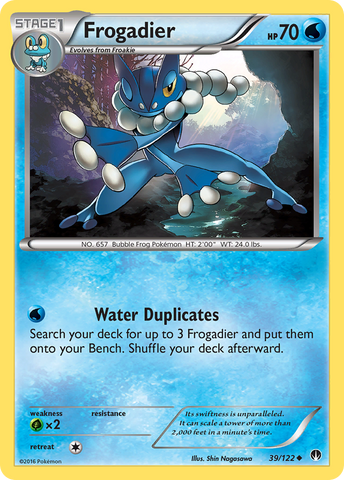 Frogadier (39/122) [XY: Punto de ruptura] 