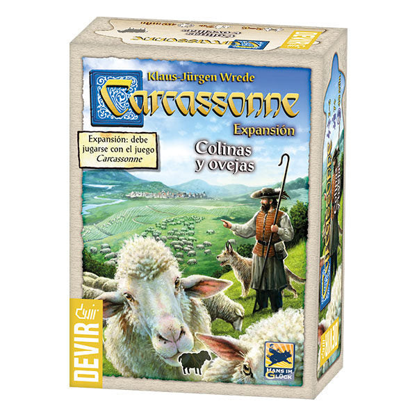 Carcassonne - Colinas y Ovejas (Expansión)