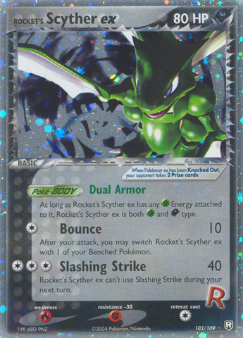 Scyther ex de Rocket (102/109) [EX: El regreso del Equipo Rocket] 