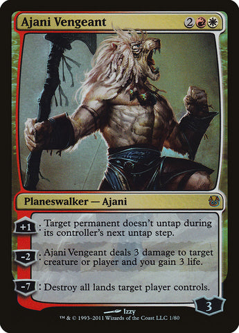 Ajani Vengeant [Mazos de duelo: Ajani contra Nicol Bolas] 