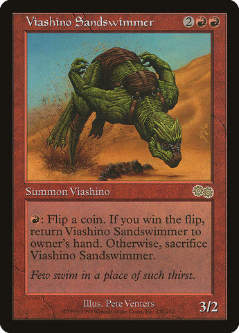Viashino nadador de arena [La saga de Urza] 