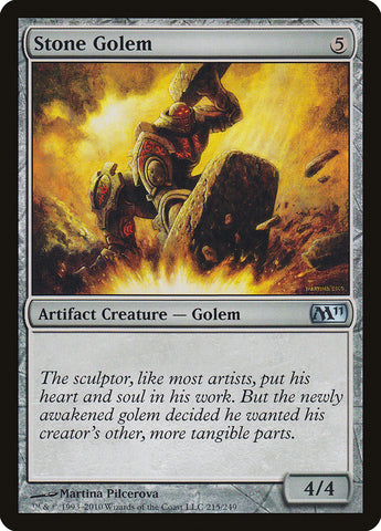 Golem de piedra [Magic 2011] 