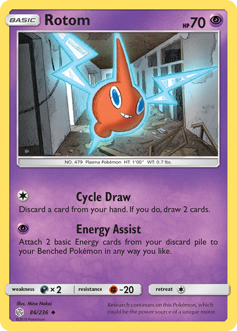 Rotom (86/236) [Sol y Luna: Eclipse cósmico] 