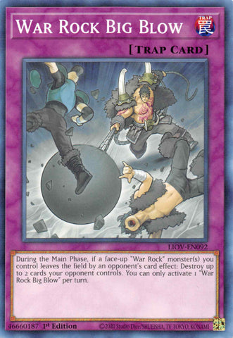 Gran Golpe de Roca de Guerra [LIOV-EN092] Común 