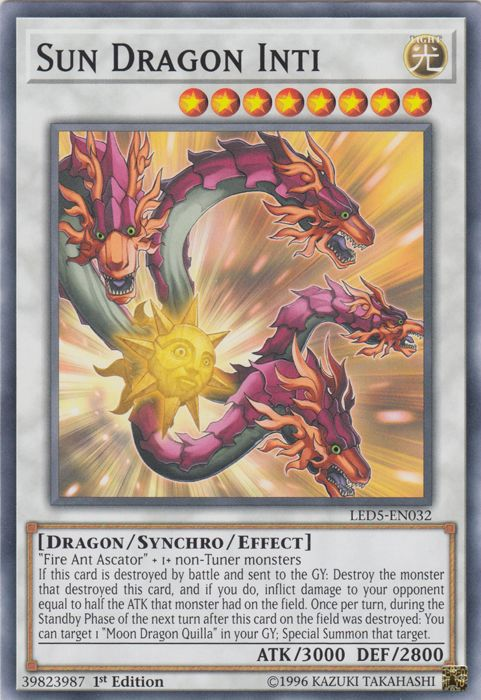 Inti Dragón Sol [LED5-EN032] Común 