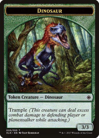Ficha de dinosaurio [Fichas de Ixalan] 