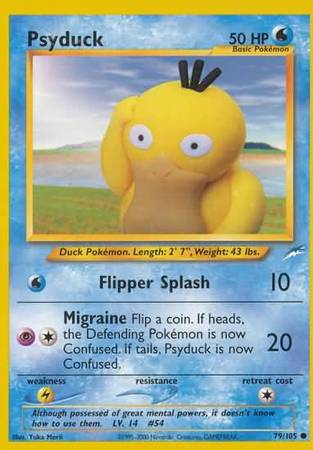 Psyduck (79/105) [Neo Destino Ilimitado] 