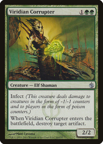 Corruptor viridiano [Mirrodin asediado] 