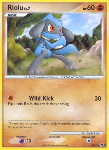 Riolu (8/17) [Serie POP 6] 