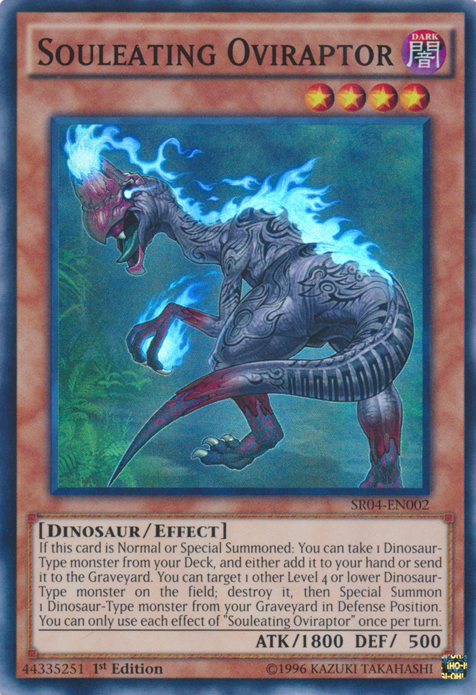 Oviraptor devorador de almas [SR04-EN002] Súper raro 