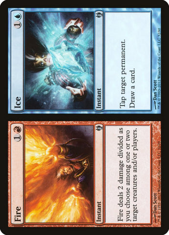 Fuego // Hielo [Mazos de duelo: Izzet vs.Golgari] 