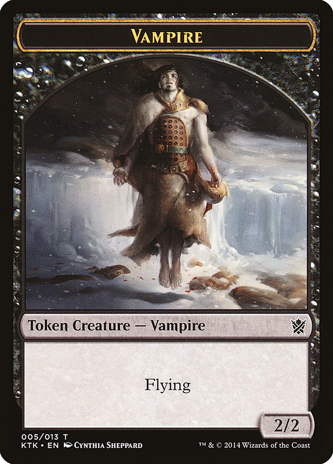 Ficha de Vampiro [Fichas de Khans de Tarkir] 