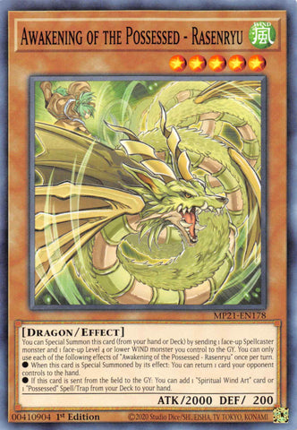 Despertar de los Poseídos - Rasenryu [MP21-EN178] Común 