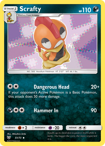 Scrafty (51/73) [Sol y Luna: Leyendas Brillantes] 