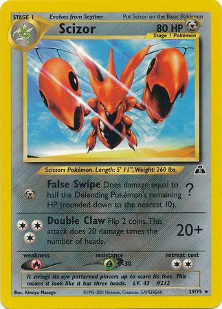 Scizor (29/75) [Neo Discovery Ilimitado] 