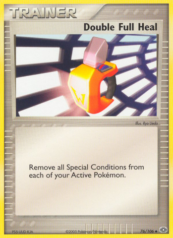 Doble curación completa (76/106) [EX: Esmeralda] 