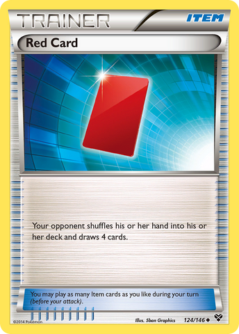 Tarjeta roja (124/146) [XY: Conjunto básico] 