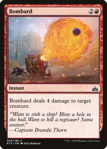 Bombardeo [Rivales de Ixalan] 