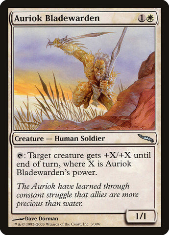 Auriok Guardaespaldas [Mirrodin] 