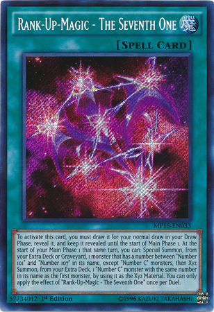 Rank-Up-Magic - El séptimo [MP15-EN033] Secreto raro 