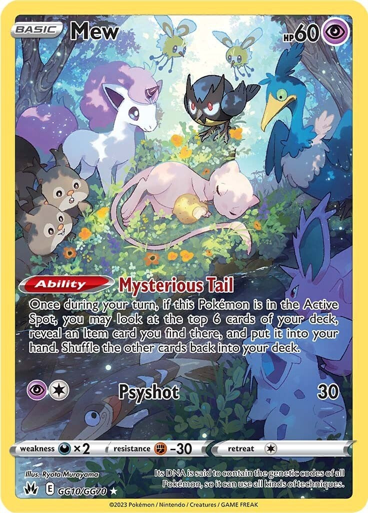Mew (GG10/GG70) [Espada y escudo: Crown Zenith] 