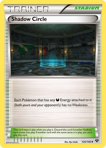 Círculo de sombras (126/146) [XY: Conjunto básico] 