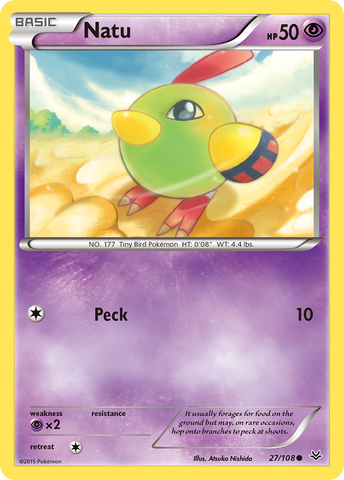 Natu (27/108) [XY: Cielos rugientes] 